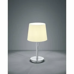 Luminaires Trio Lampes À Poser|Lampe à poser Trio LYON Nickel mat, 1 lumière