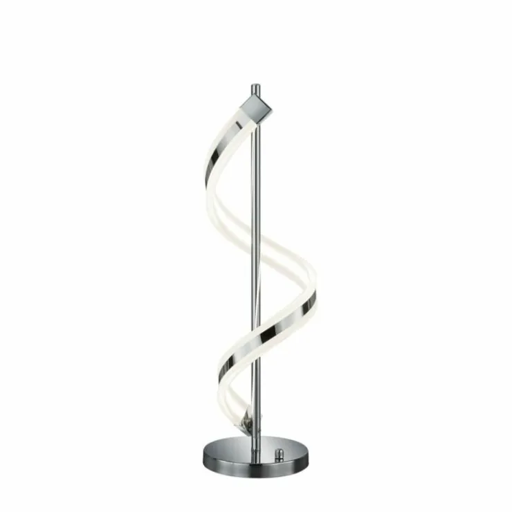 Luminaires Trio Éclairage Led|Lampe à poser Trio Sydney LED Chrome, 1 lumière