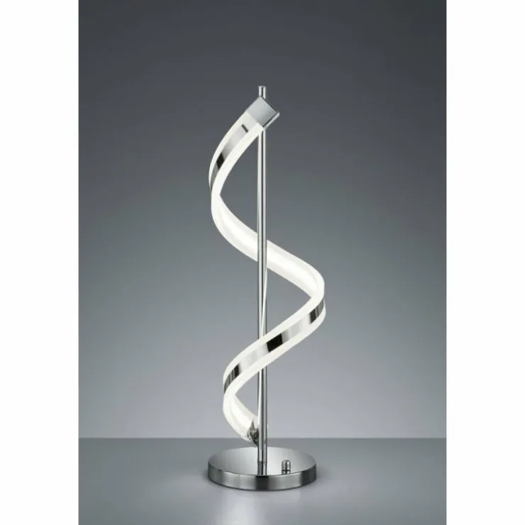 Luminaires Trio Éclairage Led|Lampe à poser Trio Sydney LED Chrome, 1 lumière