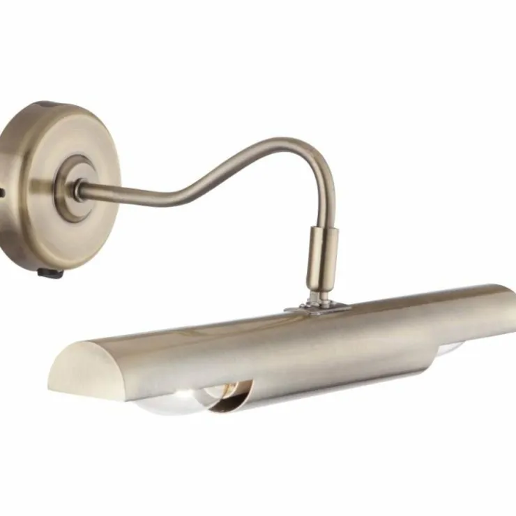 Luminaires Globo Lighting Appliques|Lampe d'éclairage de tableau Globo PICTURE Vieux laiton, 2 lumières