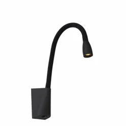 Luminaires Lucide Éclairage Led|Lampe de chevet Lucide GALEN-LED Noir, 1 lumière