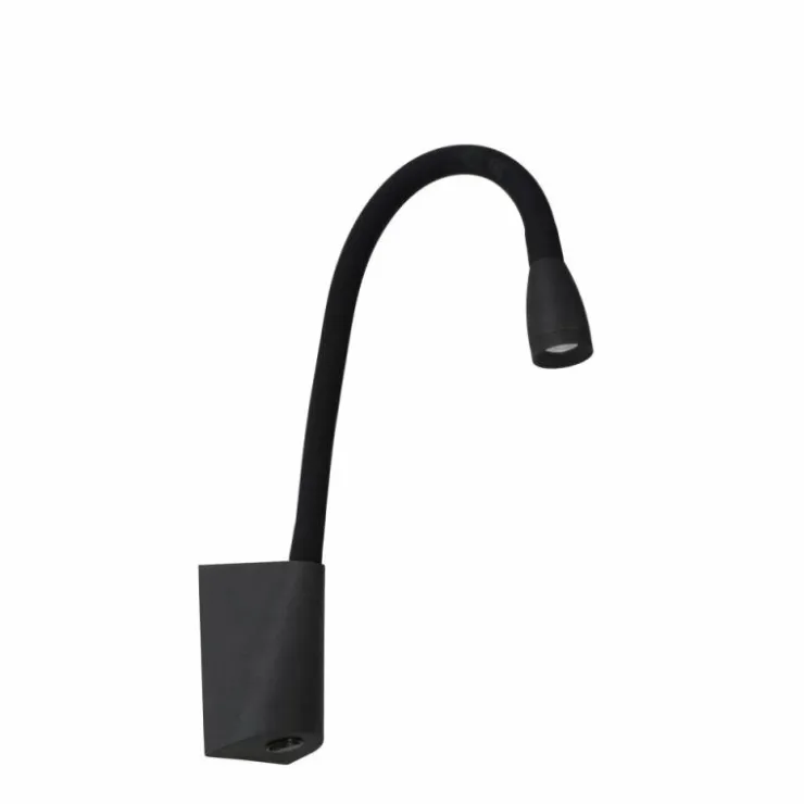 Luminaires Lucide Éclairage Led|Lampe de chevet Lucide GALEN-LED Noir, 1 lumière