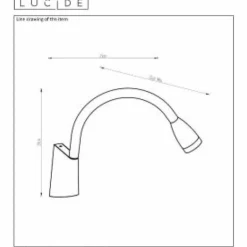 Luminaires Lucide Appliques|Lampe de chevet Lucide GALEN-LED Blanc, 1 lumière