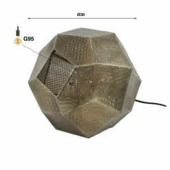 hofstein Lampes À Poser|Lampe de table Chemenot Ancien, Cuivre, 1 lumière