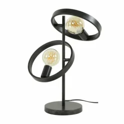 hofstein Lampes À Poser|Lampe de table Hover Anthracite, 1 lumière