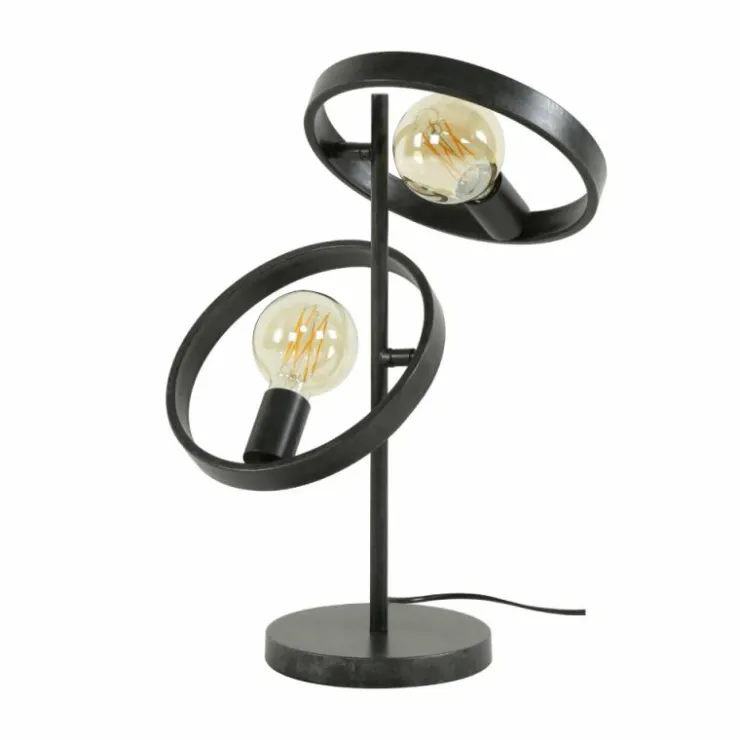 hofstein Lampes À Poser|Lampe de table Hover Anthracite, 1 lumière