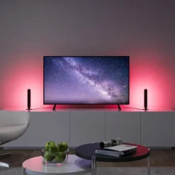 Luminaires Reality Lampes À Poser|Lampe de table - kit de 2 Reality GAME LED Noir, 2 lumières, Télécommandes