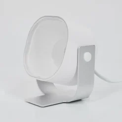 Lampe de table Ledo Argenté, 1 lumière, Télécommandes, Changeur de couleurs