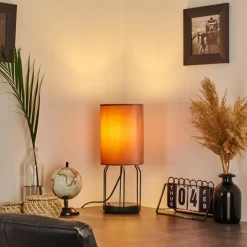 hofstein Lampes À Poser|Lampe de table Bornalle Noir, 1 lumière