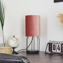 hofstein Lampes À Poser|Lampe de table Bornalle Noir, 1 lumière