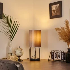 hofstein Lampes À Poser|Lampe de table Bornalle Noir, 1 lumière