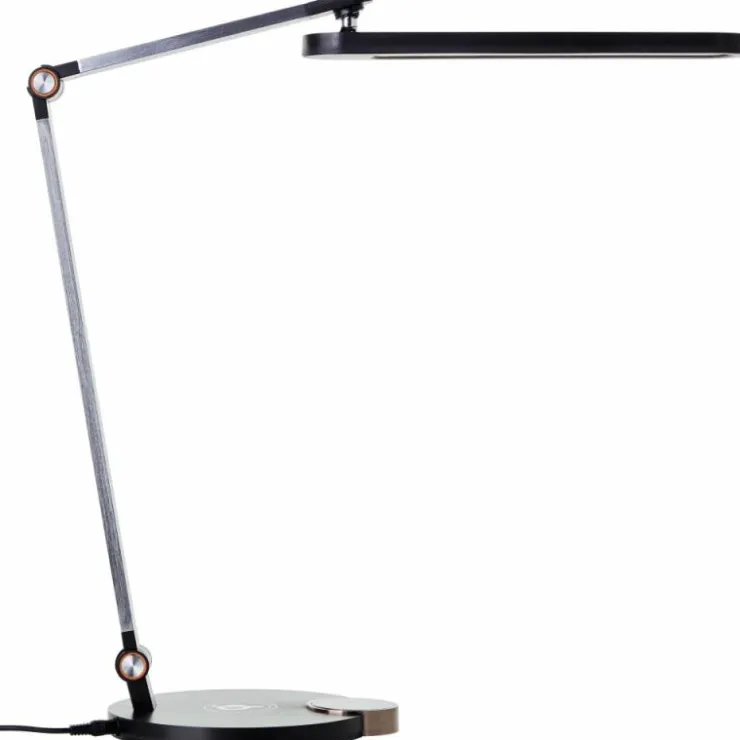 Luminaires Brilliant Éclairage Led|Lampe de table Brilliant Officehero LED Noir, 1 lumière