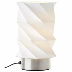 Luminaires Brilliant Lampes À Poser|Lampe de table Brilliant Paperfold Argenté, 1 lumière