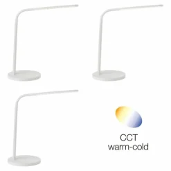 Luminaires Brilliant Lampes À Poser|Lampe de table Brilliant-Leuchten Idelle LED Blanc, 1 lumière