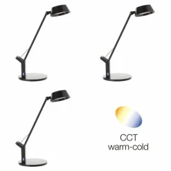 Luminaires Brilliant Éclairage Led|Lampe de table Brilliant-Leuchten Kaila LED Noir, 1 lumière