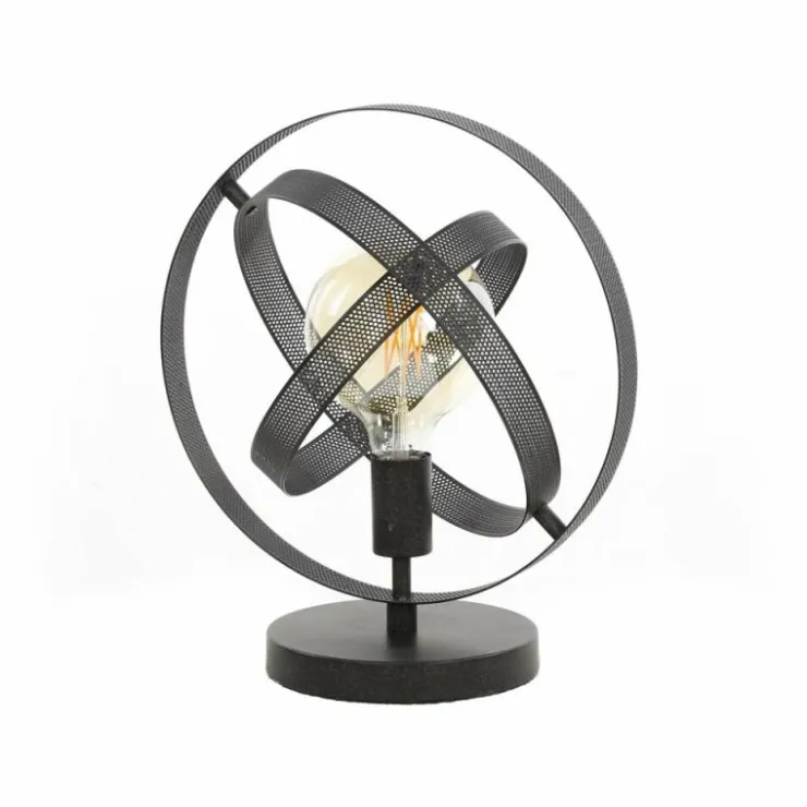 hofstein Lampes À Poser|Lampe de table Cosmos Anthracite, 1 lumière