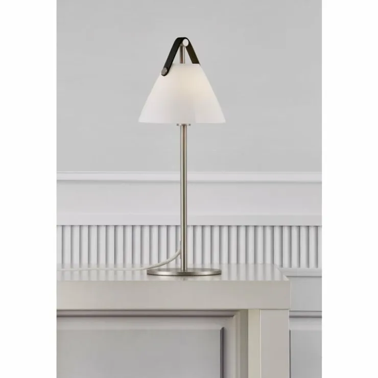 Design For The People by Nordlux Lampes À Poser|Lampe de table STRAP Nickel mat, 1 lumière
