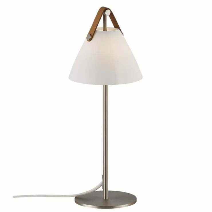 Design For The People by Nordlux Lampes À Poser|Lampe de table STRAP Nickel mat, 1 lumière