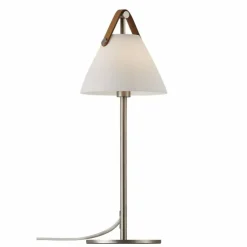 Design For The People by Nordlux Lampes À Poser|Lampe de table STRAP Nickel mat, 1 lumière