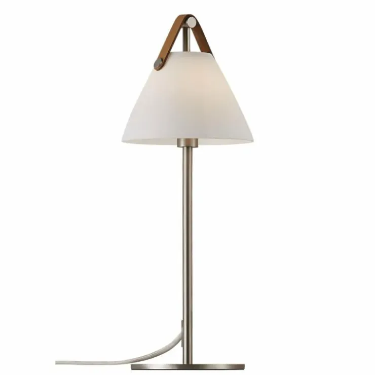 Design For The People by Nordlux Lampes À Poser|Lampe de table STRAP Nickel mat, 1 lumière