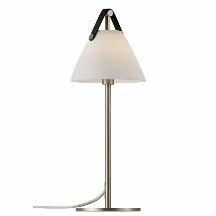Design For The People by Nordlux Lampes À Poser|Lampe de table STRAP Nickel mat, 1 lumière