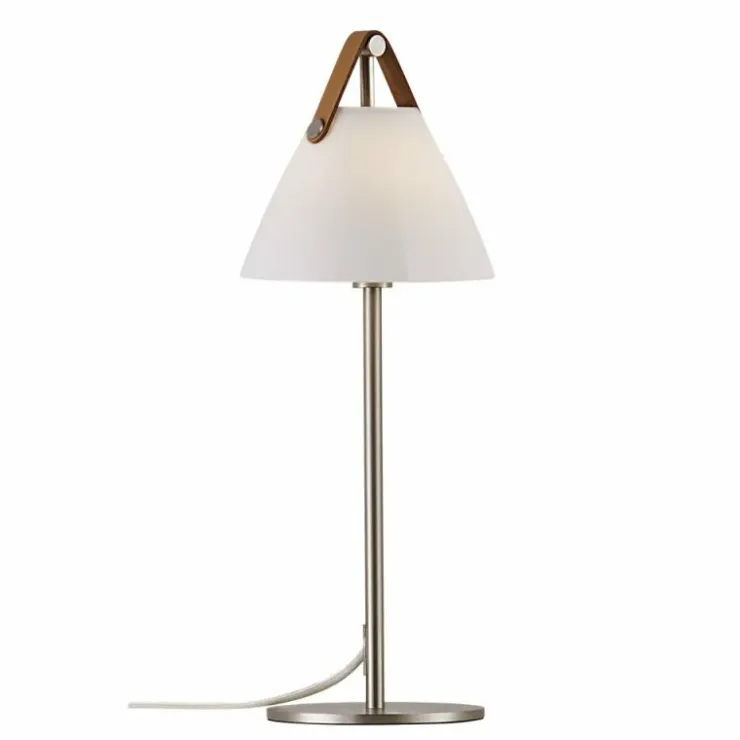 Design For The People by Nordlux Lampes À Poser|Lampe de table STRAP Nickel mat, 1 lumière