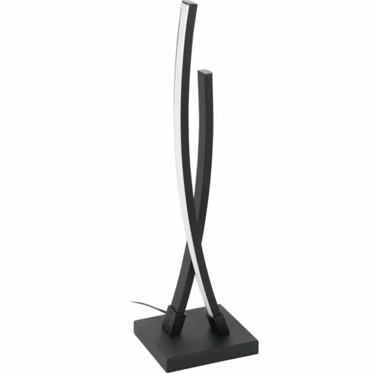 Luminaires Eglo Éclairage Led|Lampe de table Eglo ALBORAYA LED Noir, 1 lumière