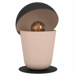 Luminaires Eglo Lampes À Poser|Lampe de table Eglo BATABANO Sable, Noir, 1 lumière