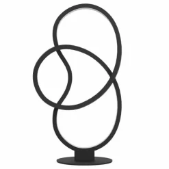 Luminaires Eglo Éclairage Led|Lampe de table Eglo GIANELLA LED Noir, 1 lumière