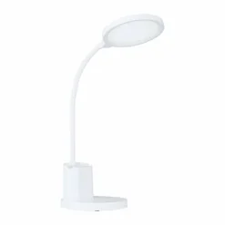 Luminaires Eglo Lampes À Poser|Lampe de table Eglo REHAMNA LED Blanc, 1 lumière