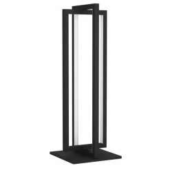 Luminaires Eglo Éclairage Led|Lampe de table Eglo SIBERIA LED Noir, 1 lumière, Télécommandes