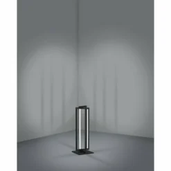 Luminaires Eglo Éclairage Led|Lampe de table Eglo SIBERIA LED Noir, 1 lumière, Télécommandes