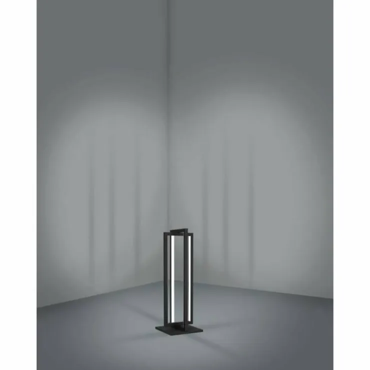 Luminaires Eglo Éclairage Led|Lampe de table Eglo SIBERIA LED Noir, 1 lumière, Télécommandes