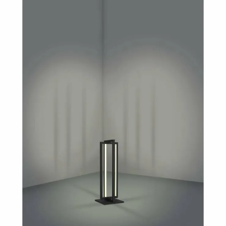 Luminaires Eglo Éclairage Led|Lampe de table Eglo SIBERIA LED Noir, 1 lumière, Télécommandes