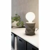 Luminaires Eglo Lampes À Poser|Lampe de table Eglo-Leuchten SWARBY Gris, 1 lumière