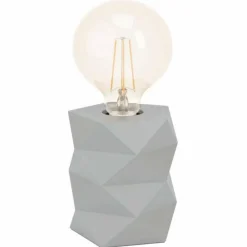 Luminaires Eglo Lampes À Poser|Lampe de table Eglo-Leuchten SWARBY Gris, 1 lumière