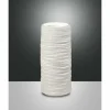 Luminaires Fabas Luce Lampes À Poser|Lampe de table Fabas Luce Marbella Blanc, 1 lumière