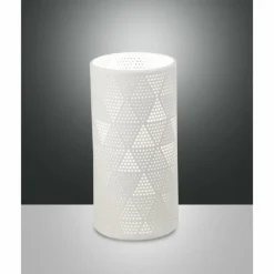 Luminaires Fabas Luce Lampes À Poser|Lampe de table Fabas Luce Micol Blanc, 1 lumière