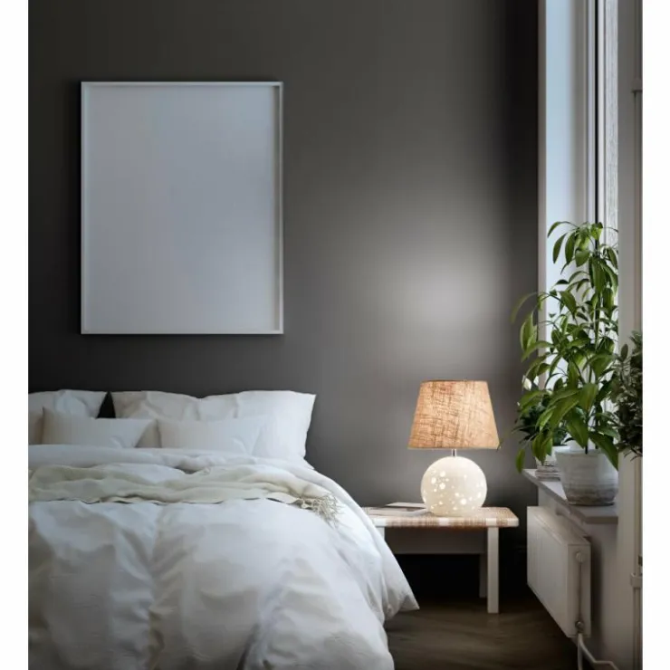 Luminaires Fabas Luce Lampes À Poser|Lampe de table Fabas Luce Corvara Blanc, 2 lumières