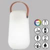 FHL easy Éclairage Led|Lampe de table Collgar LED Blanc, 1 lumière, Télécommandes, Changeur de couleurs
