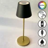 FHL easy Lampes À Poser|Lampe de table Cosenza 2.0 LED Noir, 1 lumière, Changeur de couleurs