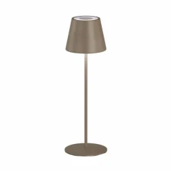 FHL easy Éclairage Led|Lampe de table Cosenza LED Brun, Gris, 1 lumière, Changeur de couleurs