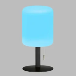 FHL easy Éclairage Led|Lampe de table Larino LED Anthracite, 1 lumière, Changeur de couleurs