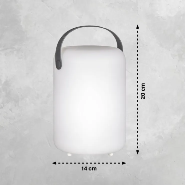 FHL easy Éclairage Led|Lampe de table Orno LED Blanc, 1 lumière, Télécommandes, Changeur de couleurs