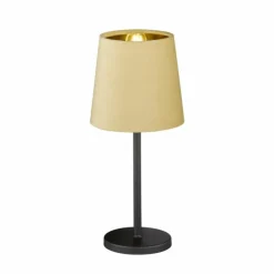 FHL easy Lampes À Poser|Lampe de table Palina Noir, 1 lumière