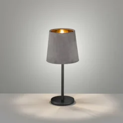 FHL easy Lampes À Poser|Lampe de table Palina Noir, 1 lumière