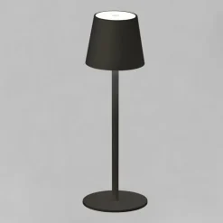 FHL easy Éclairage Led|Lampe de table Tropea LED Noir, 1 lumière