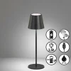 FHL easy Éclairage Led|Lampe de table Viletto LED Noir, 1 lumière