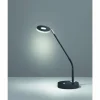 Luminaires Fischer & Honsel Éclairage Led|Lampe de table Fischer & Honsel Dent LED Noir, 1 lumière