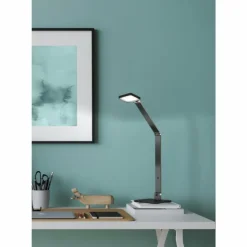 Luminaires Fischer & Honsel Lampes À Poser|Lampe de table Fischer & Honsel Rike LED Noir, 1 lumière